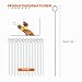 Schaschlikspieße Edelstahl 30 cm Grillspieße Fleischspieße Edelstahl Schaschlik Spiesse Grill Spieße Lange Metallspieße 20 STK