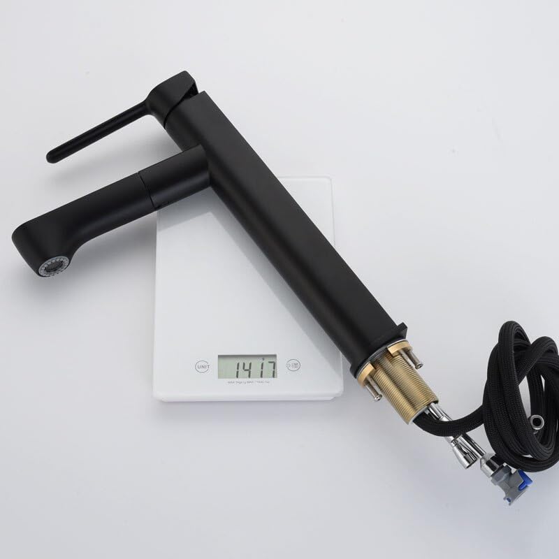 Mitigeur de lavabo extractible pour nettoyer facilement votre vasque de bain - 5