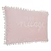 Atmosphera Kids Coussin pour Enfant Pompon - 30 x 50 cm - Rose