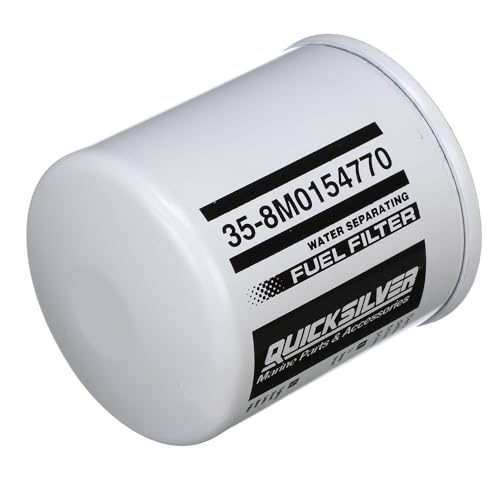Image of Quicksilver Water Separating Fuel Filter for Select Volvo Penta, Johnson /Evinrude Outboards- Replaces Johnson /Evinrude 5009676, 502906, 5011090, Volvo Penta 3851218-2, 3852413, 3862228, Sierra 18-7789