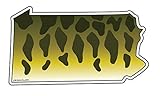 Pennsylvania Smallmouth Bass Sticker Decal