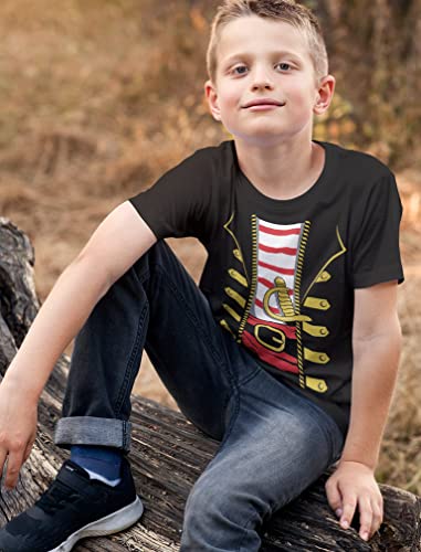 Camiseta pirata juvenil para niños y niñas miniatura 4