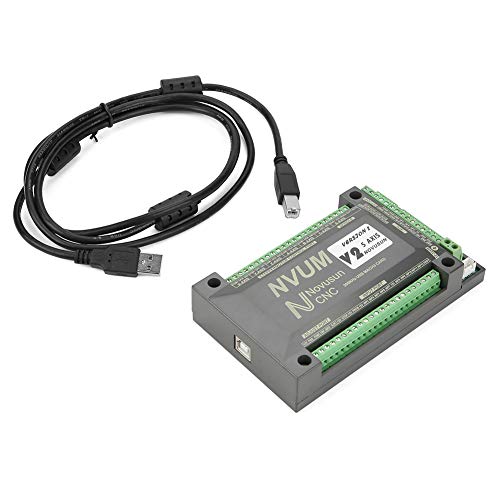 NVUM 5 Axis CNC Controller MACH3 USB Interface Board Card for Stepper Motor