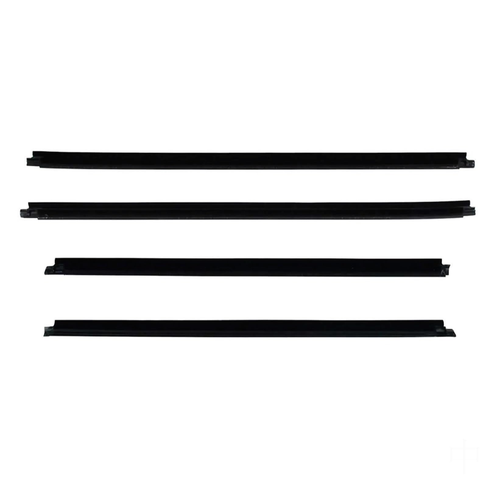 Window Seal Strip for Toyota for Fortuner 2004-2015 4Pcs Outer Window Weatherstrip (OE# 68161-0K010 68164-0K020 68162-0K010) Car Door Seal Strip