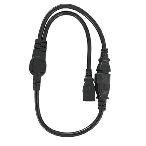 We Top IEC Y Splitter cavo C14 a 2 x C13 bollitore...