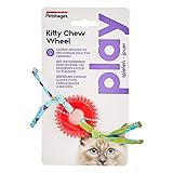 Catstages Kitty Chew Wheel - Katzenspielzeug mit Katzenminze - Gummiring für die Zahnpflege