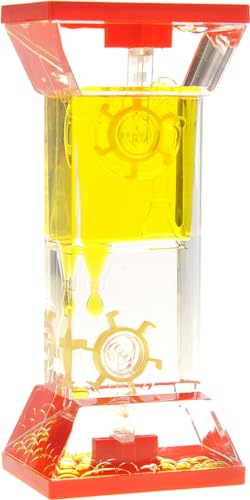 PowerTRC Liquid Motion Bubbler Sensory Toy, Fidget Toy for Desk Tops | Calming and Relaxing ADHD, Anxiety, and Autism Toy for Kids and Adults | Handheld Water Game