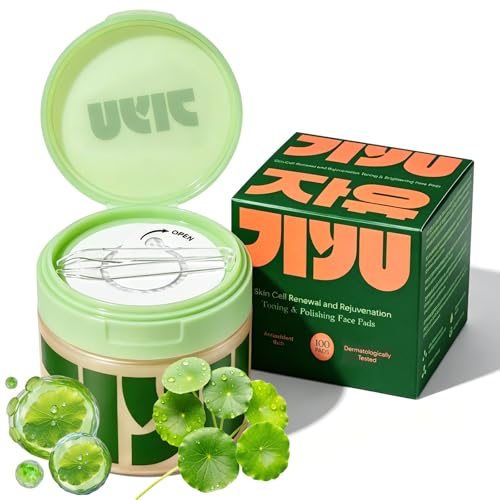 100 PCS Centella Toner Pads - Hydrating Exfoliating Toner Pads (Mild)