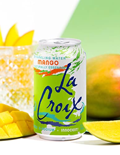 Image of La Croix Sparkling Water, Mango, 12 Fl Oz (pack of 12)