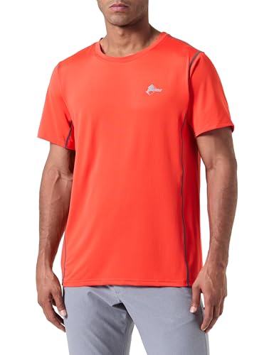 Ande CAMPELLI T-Shirt, Arancio, M para Hombre