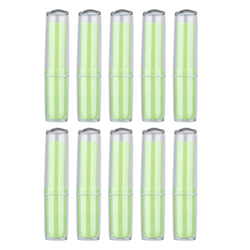 PIXNOR 10 Pcs Tubos de BÃ¡lsamo para LÃ¡bios Vazios Recipientes RecarregÃ¡veis â€‹â€‹De Batom Diy Ac