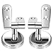 Toilet Seat Hinges Replacement: 1 Set Soft Close Elongated Toilet Seat Screws Lid Hinges Fixtures Parts Tank Bolts