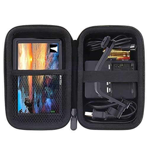 Funda rígida EVA para monitor de cámara FEELWORLD FW568 5.5 pulgadas miniatura 4