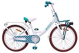 SICHERHEITSPAKET: mit Alu-Glocke, Beleuchtung, Lenkergriffe, Non-Slip-Pedalen, Kettenschutz, Schutzblech-Set und Reflektoren rund um das Kinderrad und in den Alu-Speichenfelgen. Wichtige Informationen & technische Details finden Sie in der Beschreibung.