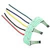 Electric Bicycle Hall Sensor PCB Cable,120° 43F for Tricycle Differential Motor E-Bike Two Wheel Motor Sine Wave Compatible,Easy Install #5