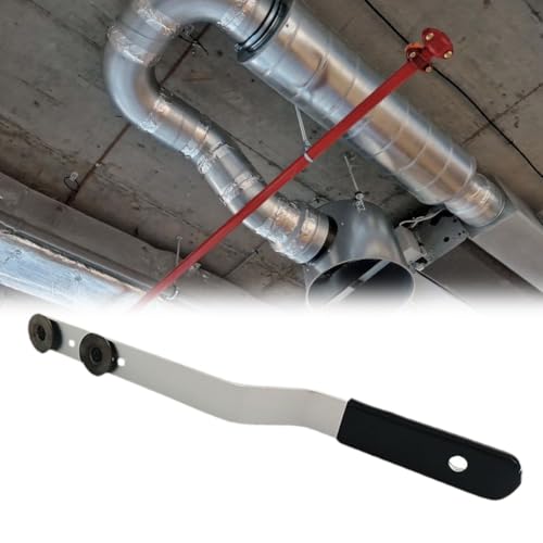 Herramienta para estirar conductos de láminas HVAC con descentrado 89565 4