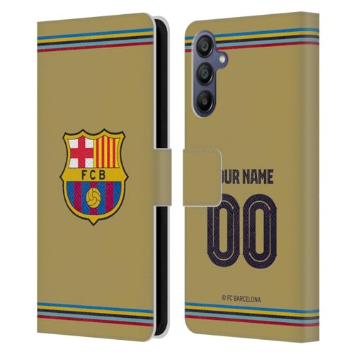 FC Barcelona coque portefeuille Samsung A15 pour protéger votre mobile au stade