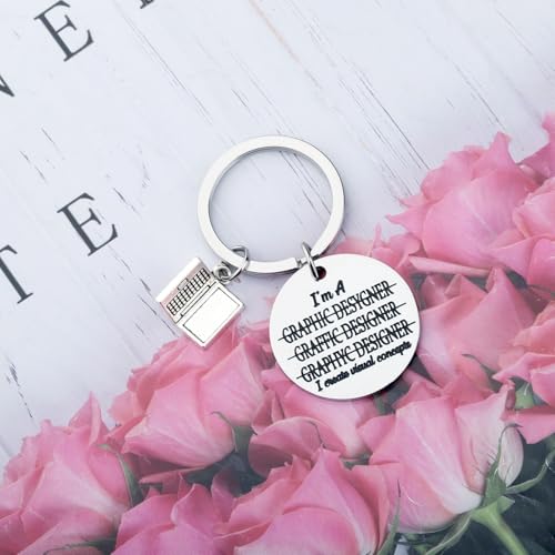 Porte-clés de designer graphique pour ne plus perdre ses clés de studio de création