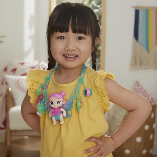 Baby Alive Glo Pixies Minis Carry ‘n Care Necklace Doll miniatura 6