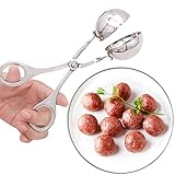 HAPPYGOU 2 Größe Optional Edelstahl Fleischbällchen Clip DIY Reis Fischball Maker Küchenzubehör kreative nützliche Form