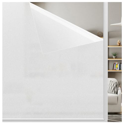 LEMON CLOUD Vinilos para Ventanas Privacidad Opaco Vinilos para Cristales Vinilo Decorativos Cristales Buena Protección de La Privacidad Adecuada para Baño Hogar Oficina Anti UV 44,5x200cm