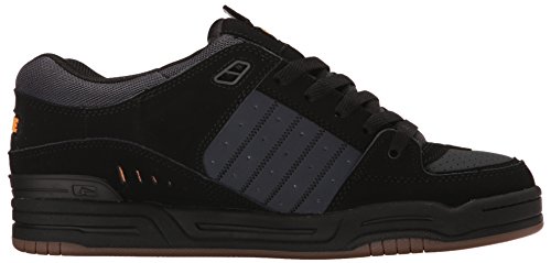 Image of Globe Men's Fusion Shoe, Black /Ebony /Orange, 7.5 Regular US
