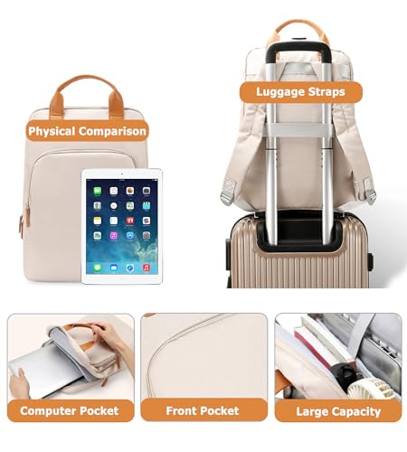 Image of feilario 30in Super Large Captain Aluminum Frame Hardside Spinner Wheels Luggage, Removable Wheels Zipperless Checked Suitcase with Cup Holder /Phone Holder (2 piece set Ivory White)
