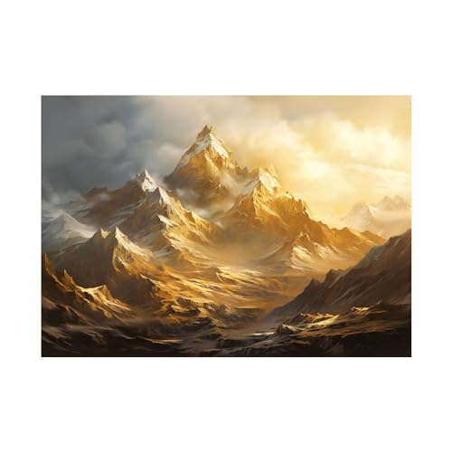 Peinture moderne Rizhao Jinshan tableau decoration murale salon toile non tissee 80x120cm sans cadre
