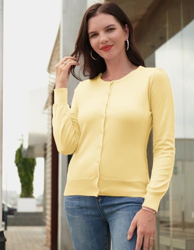 GRACE KARIN Knit Cardigan Sweaters for Women Lightweight Fall Outfits 2026 - image 3