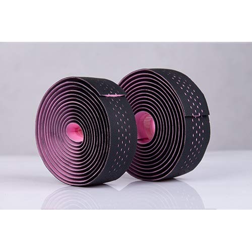 NO LOGO X-Baofu, Rennrad Lenkerband Gürtel Radfahren Lenker Grip Wrap Anti-Rutsch-Anti-Schweißgurt 2 Bar Bike Zubehör (Farbe : Rosa)