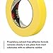 3M Performance Yellow Masking Tape 301+, High Performance Holding and Masking Tape for Automotive, Specialty Vehicle, Aerospace and Industrial Markets, 24 mm x 55 m, 5.4 mil, 36/Case