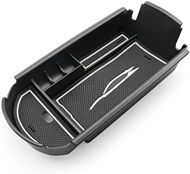 GAFAT Toyot-a C-HR 2016-2022 2023 Centre Console Storage Box, Armrest Organiser Tray, CHR Centre Armrest Glove Box, Compatible with Toyota CHR Accessories (White)