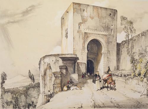 Pintura Puerta de la Justicia decoración elegante para salones coloniales 60x90
