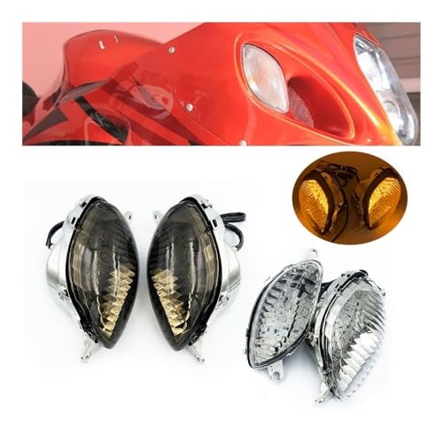 Clignotant LED GSX1300R haute luminosité feux clairs 1999-2007