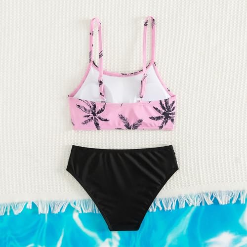 2 Piece Swimsuit for Girls Beach Bikini Bathing Suits Graphic Summer Cute Kids Teens Swimwear 8-14 Years3