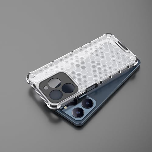 Image of Glasgow Back Case Cover Compatible with [ Realme Narzo N63 / Realme C63 ] (Stylish Design) - Transparent