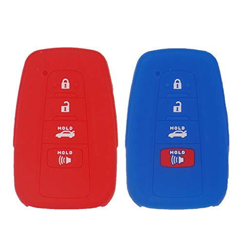 Protège clé Toyota Prius C-HR contre les rayures | Double coque silicone Lemsa