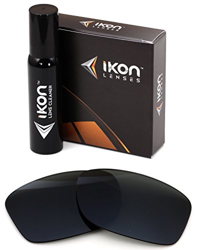 Polarized IKON Replacement Lenses for Von Zipper Lesmore Sunglasses - Black