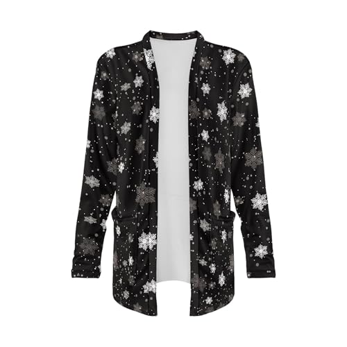 Image of Cardigan Sweaters for Women Long Sleeve Cardigan Soft Drape Open Front Fall Dusters V-Neck Jackets Dressy Loose Coat