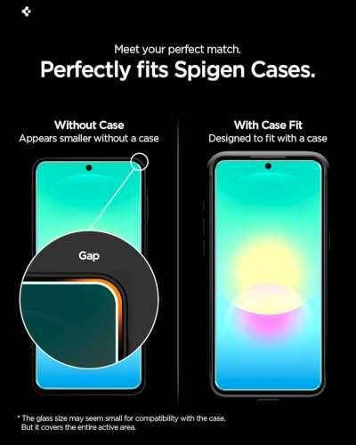 Image of Spigen EZ Fit Pro Tempered Glass for Galaxy A27 5G / M47 5G / F70 Pro 5G | [2Pack] Screen Protector Guard
