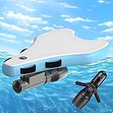Motorized Surfboard & Underwater Propeller Combo - 500W Electric Surfboard for Adult, Inflatable Body Boards with 10000mAh/16000mAh Battery, Control Handle, Portable(500W16A)