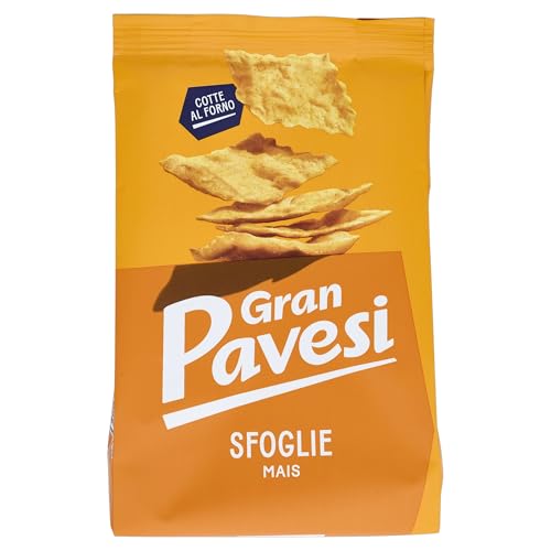 Gran Pavesi Cracker Le Sfoglie al Mais, Cotte al Forno, 150g