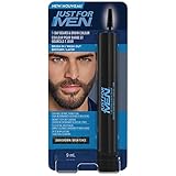 Just for Men 1-Day Beard & Brow Color, Temporary Color for Beard and Eyebrows, For a Fuller, Well-Defined, Up to 30 Applications, Dark Brown (1 Count)