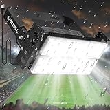 LED Stadium Light – 600W Equivalent High Mast Flood Light 16,000LM, IP66 Waterproof, 50,000Hrs Lifespan, 120° Wide Beam for Tunnels/Parking Lots/Fields – Super Bright & Energy-Saving (100W, 85V-305V)