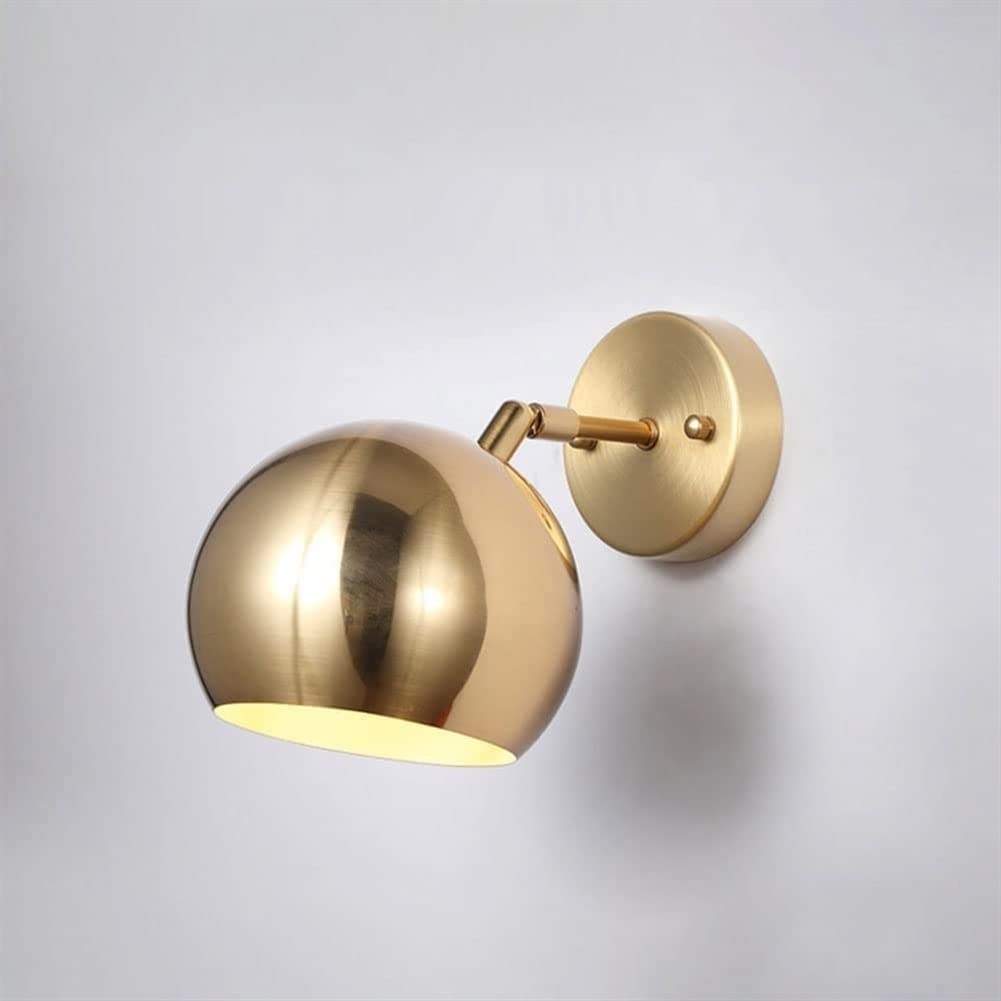 Aplique de pared de cobre WQHPLMD para decorar salones oscuros 8