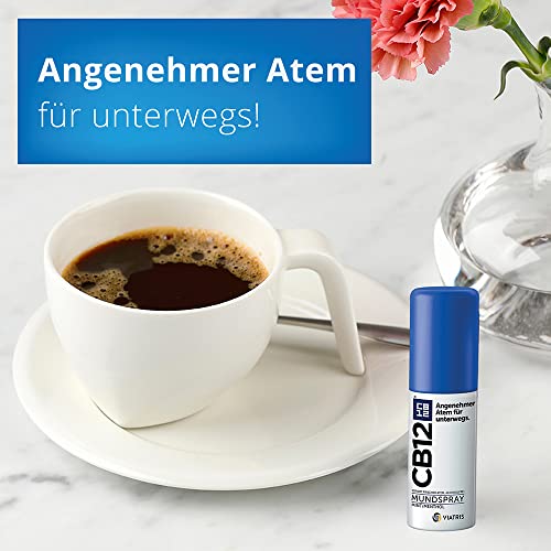CB12 Spray: Mundspray für angenehmen Atem unterwegs, Mint/Menthol gegen Mundgeruch, 15 ml – Bild 7