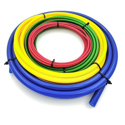 Image of 4Pcs HVAC Copper Pipe Bender Kit - 1 /4 inch, 3 /8 inch, 1 /2 inch, 5 /8 inch Tube Bending Strips (13ft Each) for Air Conditioner & Refrigerator Repair - PE Plastic Protector Prevents Kinks & Cracks