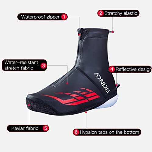 Trail-Running-Shoe-Gaiters-for-Running-Hiking-Reflective-Shoe-Covers-Anti-Slip-and-Wear-Resistant