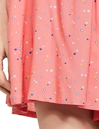 Image of Amazon Brand - Symbol Women Rayon Flared Shorts (with Self Fabric Belt) (Available in Plus Sizes)