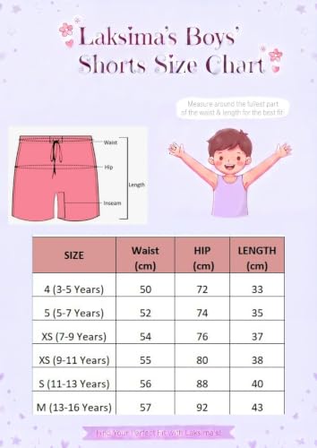 Image of Boys Fancy Shorts 4PK